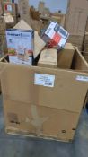 GL- tower heater, Shark steam mop, sprayer, cuisinart knifes, bread machine, AA books, lasko heater,