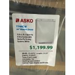 Asko T744CWCD 24" Electric Dryer