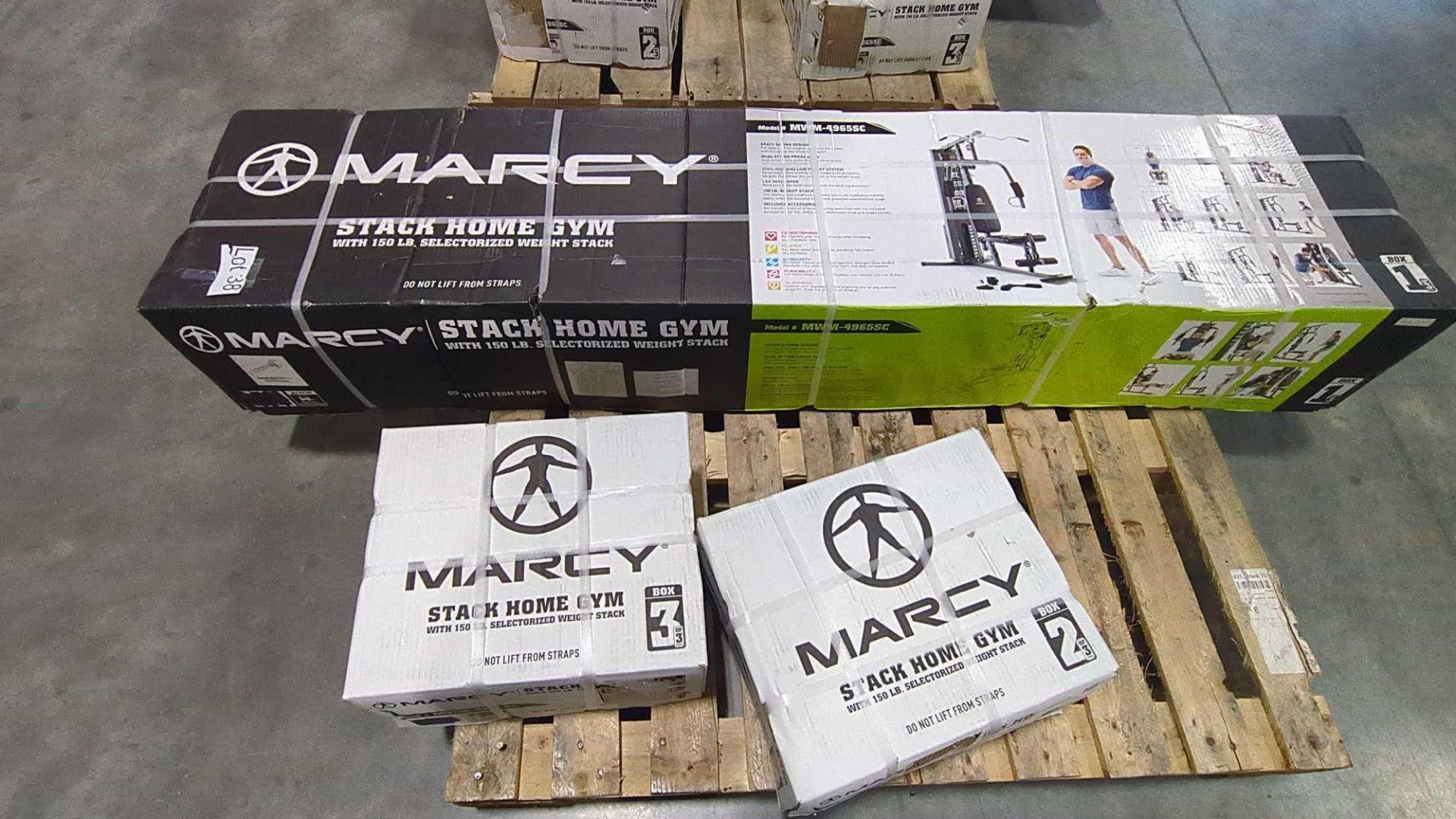 Marcy Stack Home Gym Boxes 1,2,3 of 3 - Image 3 of 5