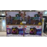 for JBL Harmon party box, encore speakers, wireless mics included