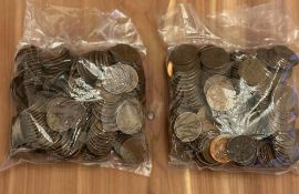 2 bags of unsearched wheat pennies