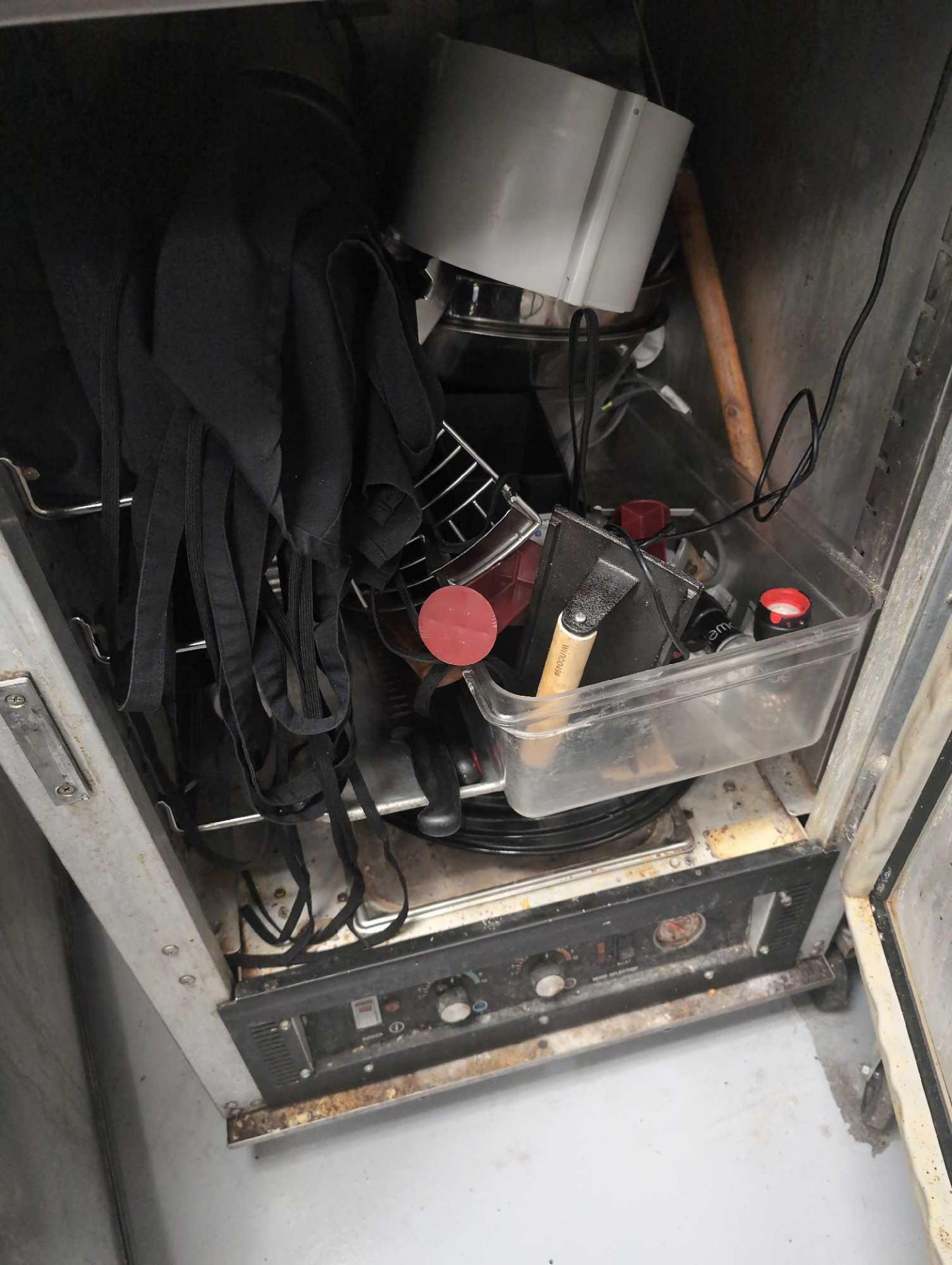 Cres cor holding cabinet with contents inside, sheet pans and more - Image 7 of 7