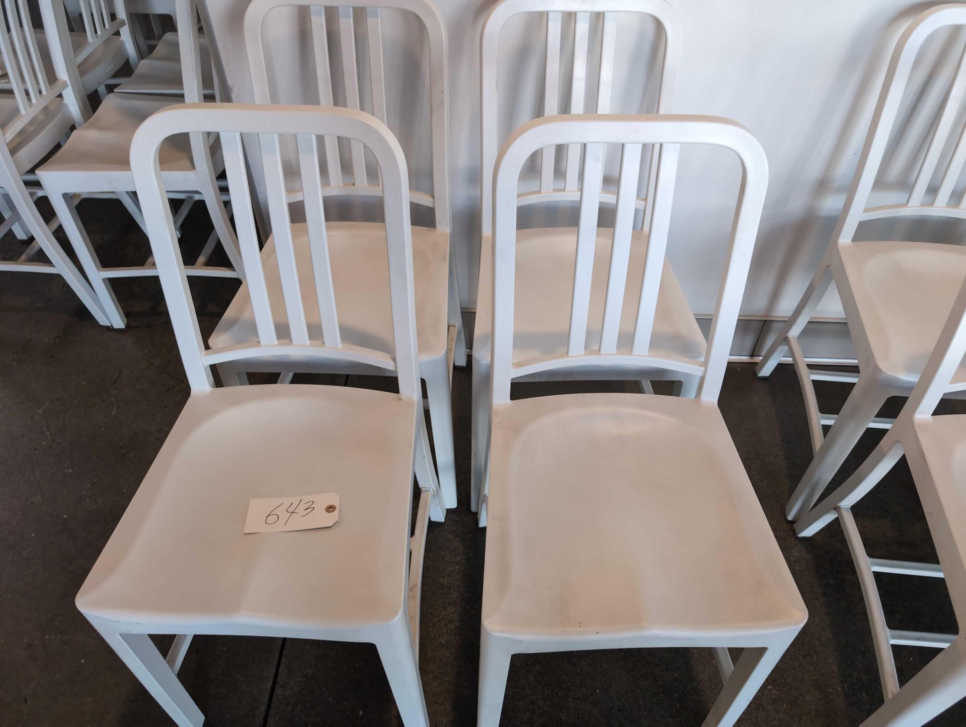 (4) 111 Emeco Navy Chairs made of recycled coke bottles - Image 3 of 5