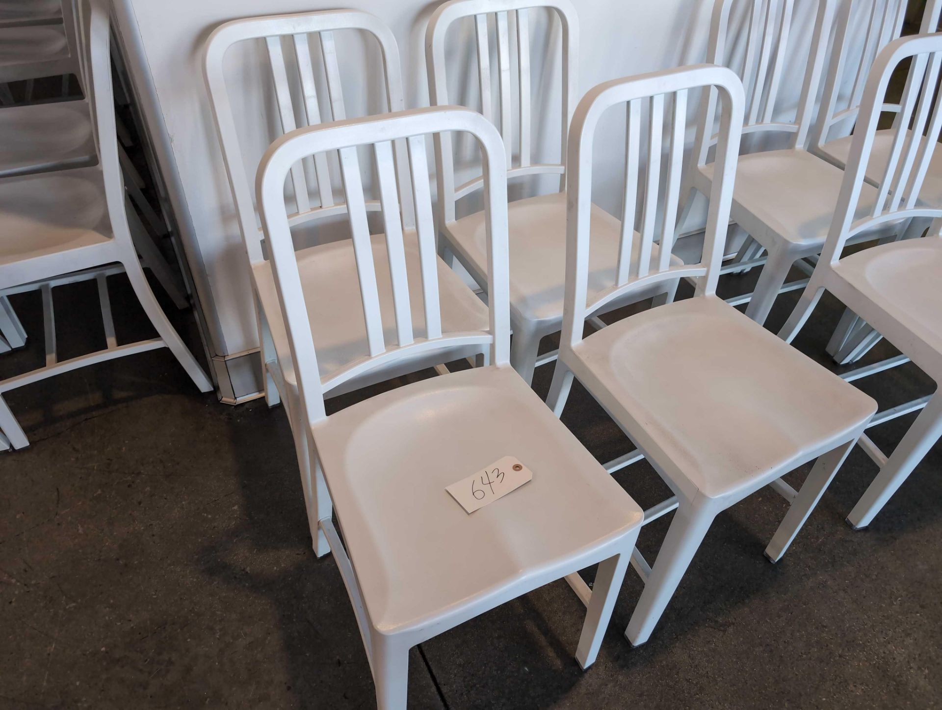 (4) 111 Emeco Navy Chairs made of recycled coke bottles - Image 2 of 5