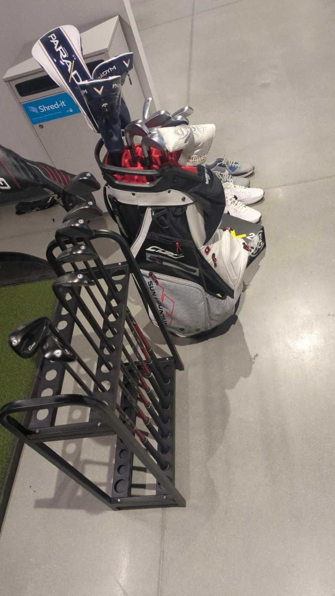 Golf clubs, golf bags, and shoes - Image 2 of 20