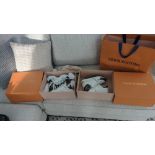 2 pairs of Louis Vuitton Shoes