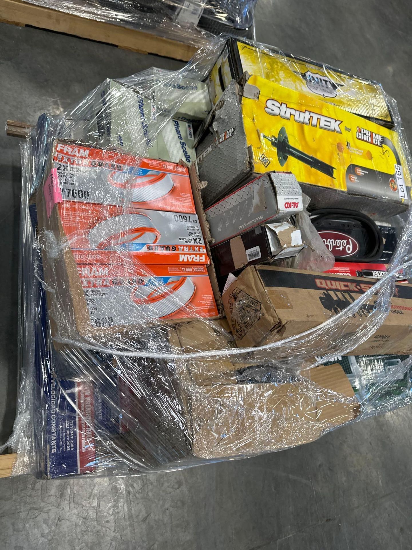 pallet of Auto parts, new inbox and shocks - Image 4 of 7