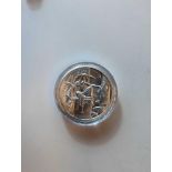 2 oz Egyptian gods series silver coin