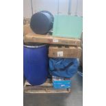 Pallet-Secondary mark slide, barrel, Storage bin, Tv mounts, b24SS, Rolled mattress, inflatable?