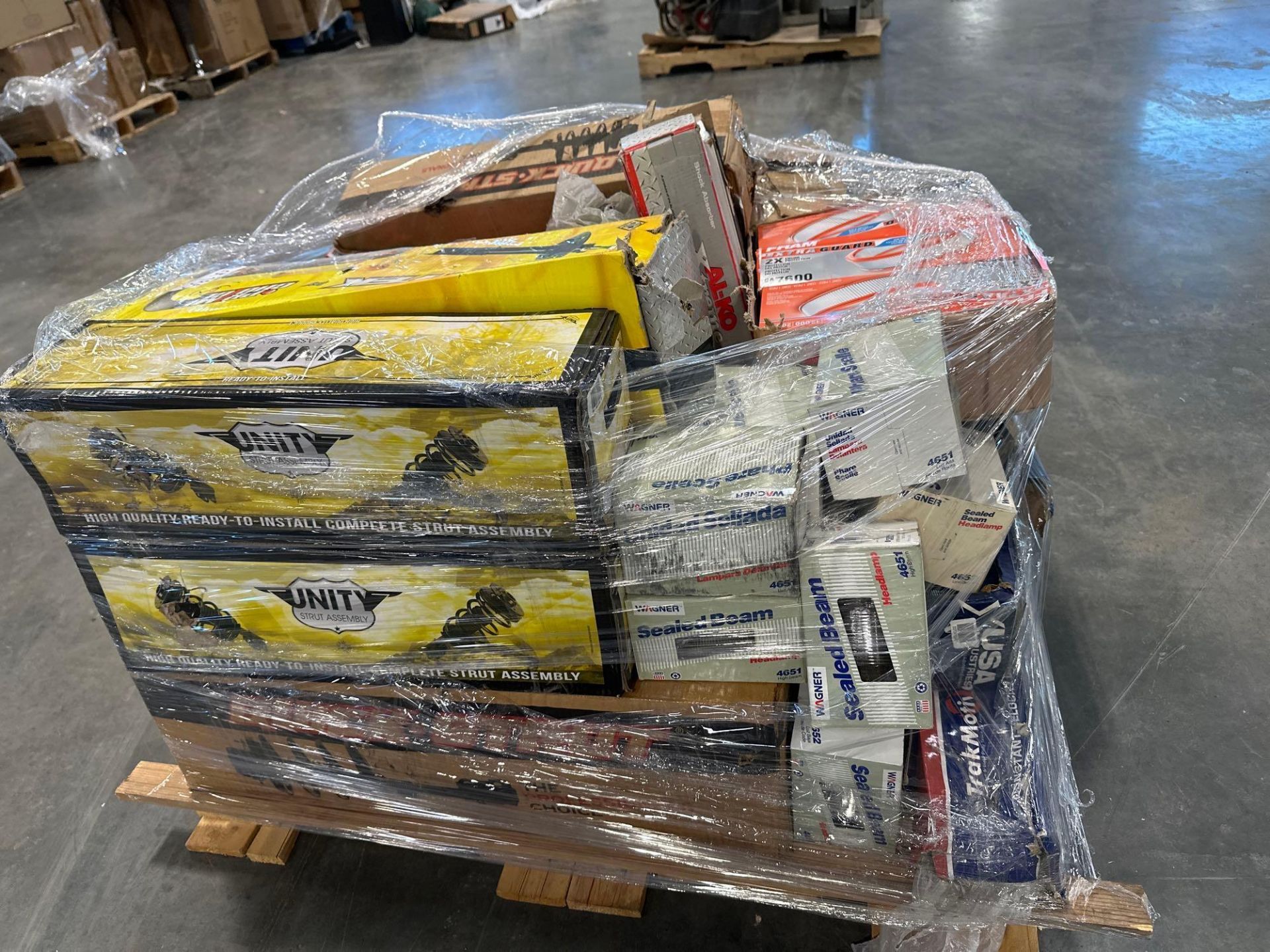pallet of Auto parts, new inbox and shocks - Image 6 of 7