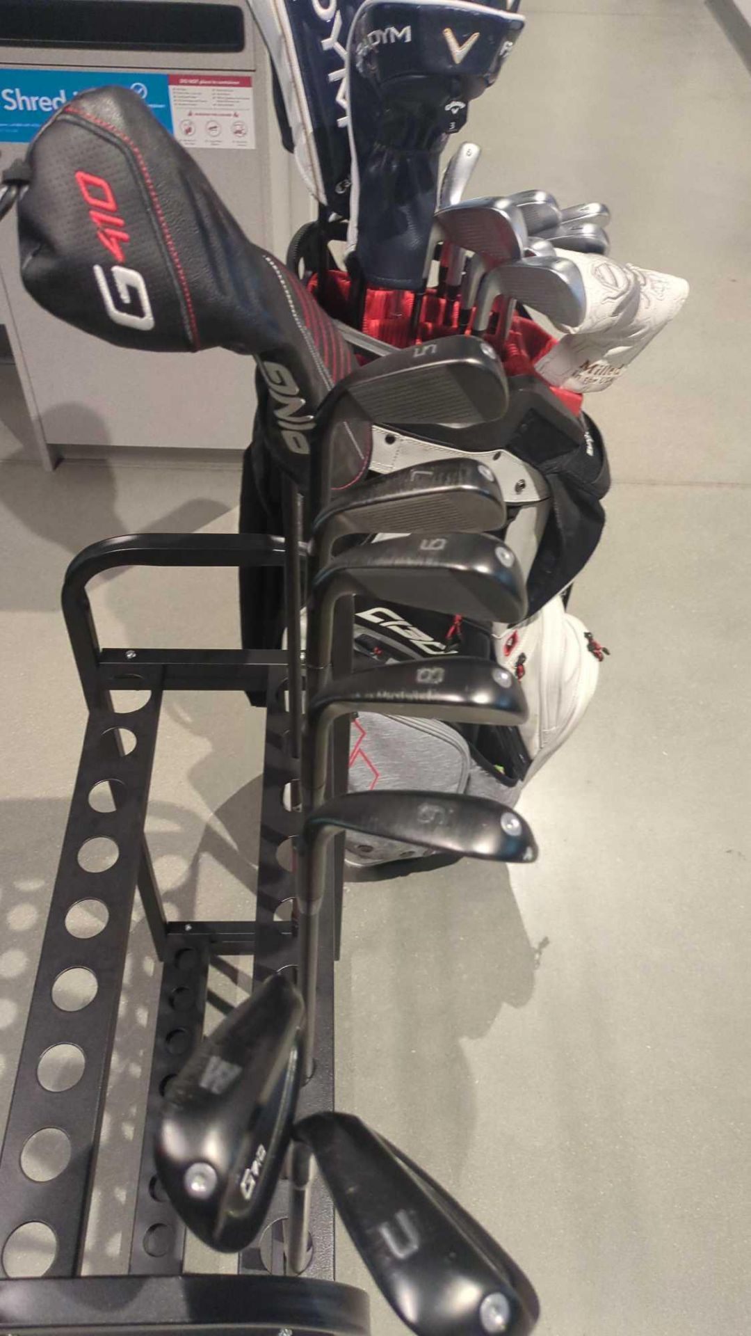 Golf clubs, golf bags, and shoes - Image 3 of 20