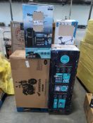 Pallet- twinkling deer family, Shark never charge purifier, Primo water dispenser, Honda Rid on Toy,