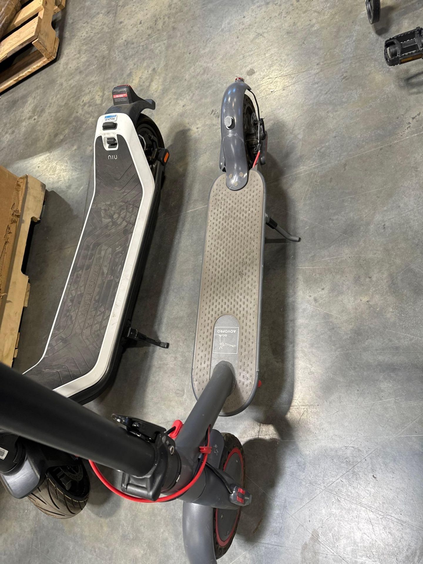 two electric scooters not in box - Image 3 of 4