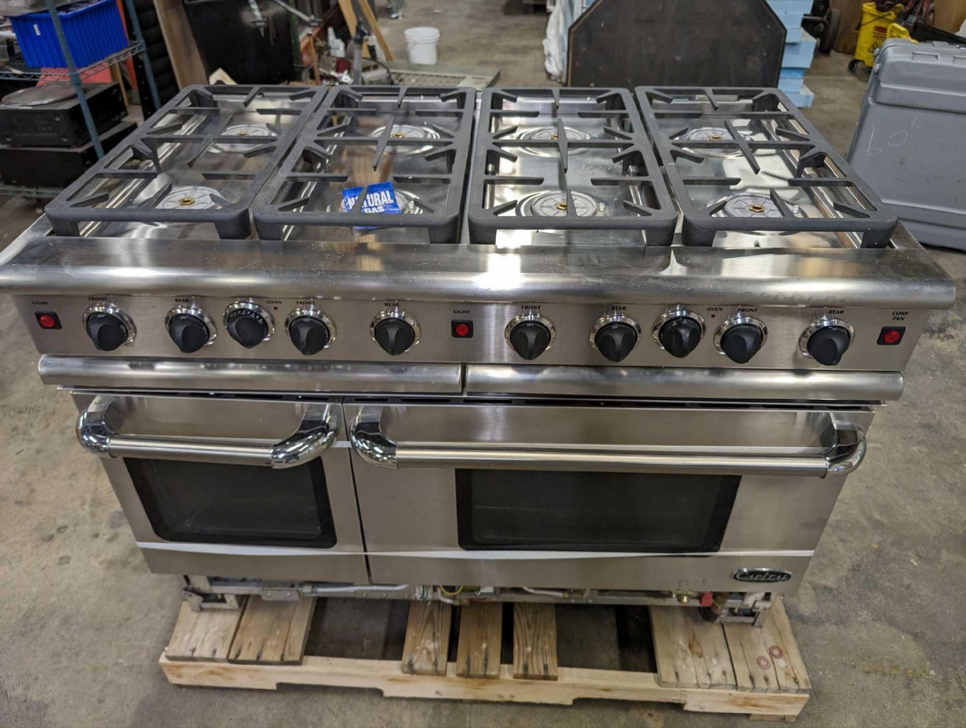 capital 8 burner commercial gas burner 48" & double oven 3785 west 1987 South Pickup: Thursday 3-5 &