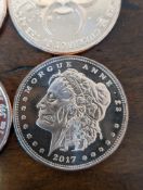 (20) Morgue Anne 2017 Zombuck Copper Coins