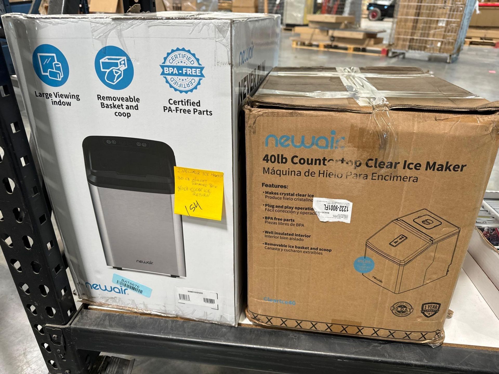 two new air ice makers