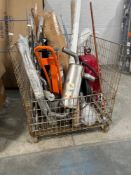 Misc Industrial- Muffler, weight bar, yardmax, hitch pieces and more