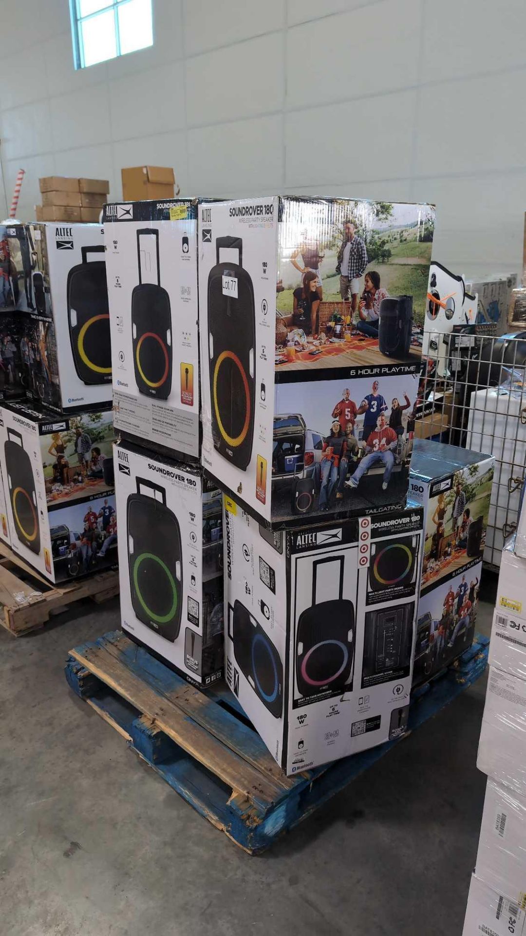 8 Altec Soundrover 180 Party speakers, some returns - Image 2 of 7