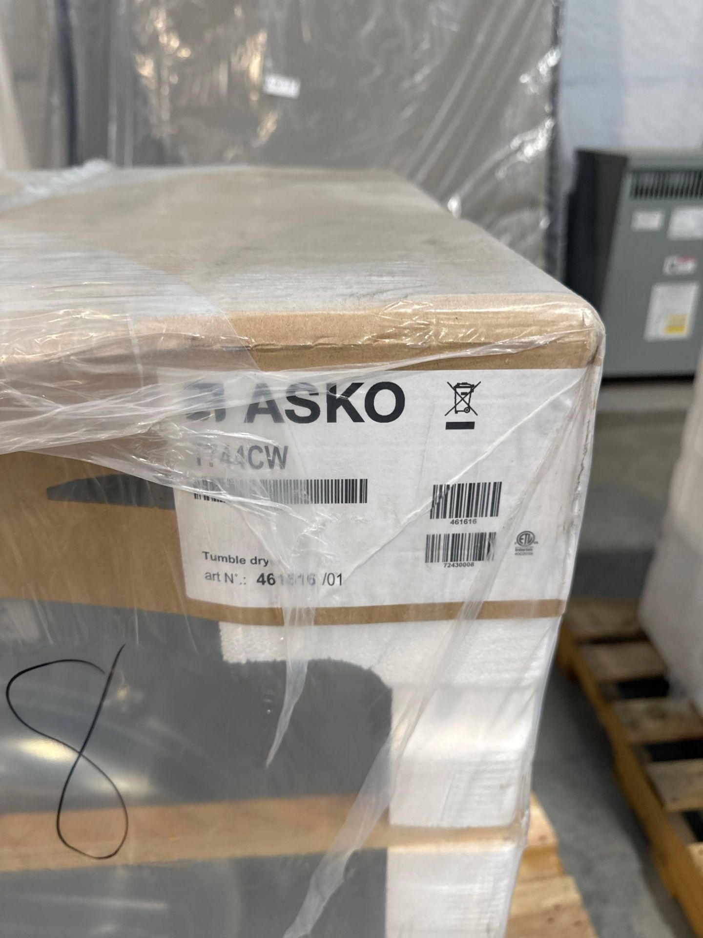 Asko Dryer T744CW - Image 2 of 3