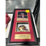 Jerry Rice signed and framed photo