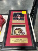 Jerry Rice signed and framed photo