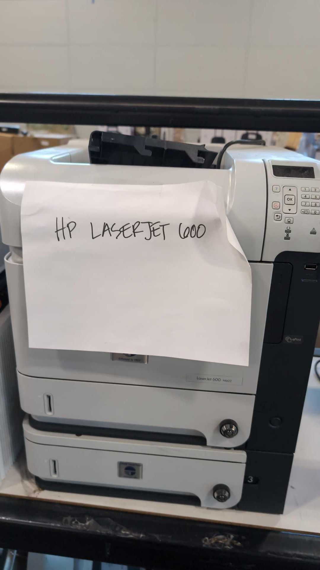 Multiple used Printers, HP - Image 3 of 9