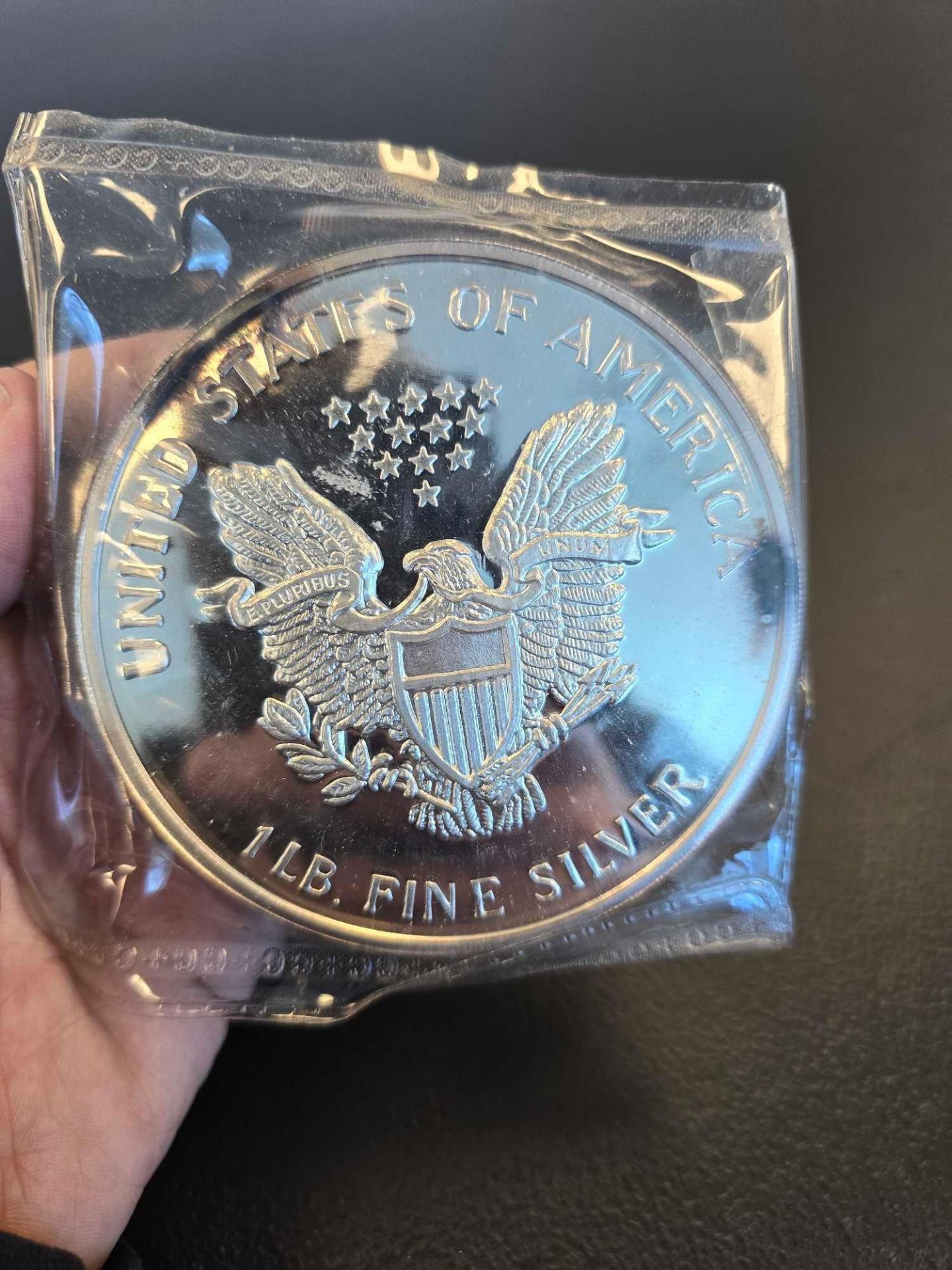 1 lb fine silver eagle coin - Image 3 of 3