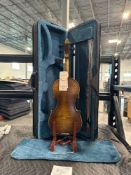 Violin with Oblong Case 4/4 Size with stand