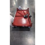 Pallet jack no handle, wire bin, and cart,