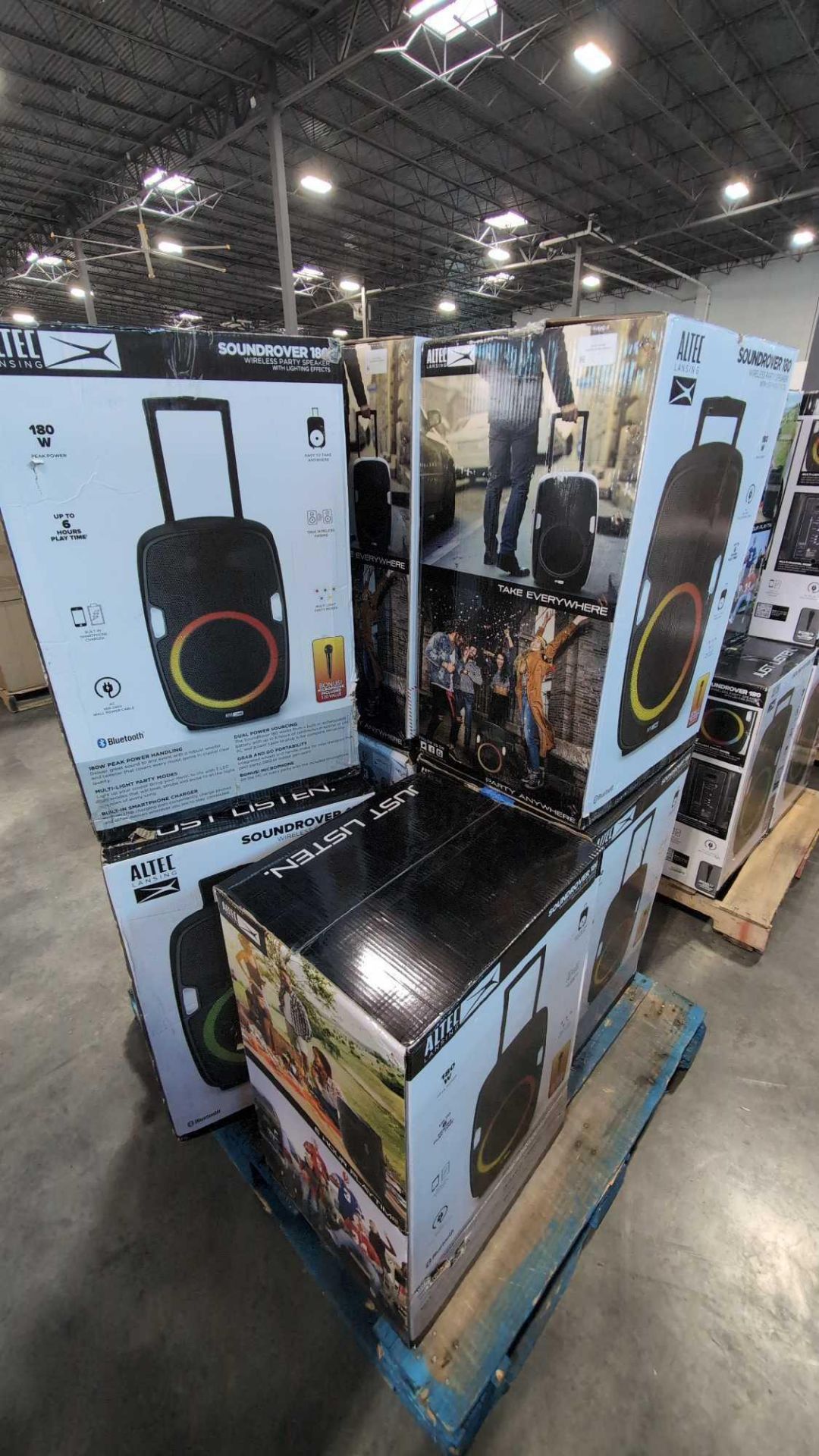8 Altec Soundrover 180 Party speakers, some returns - Image 3 of 7