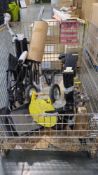 wheelchair, Shovels, Hitch attachment and more