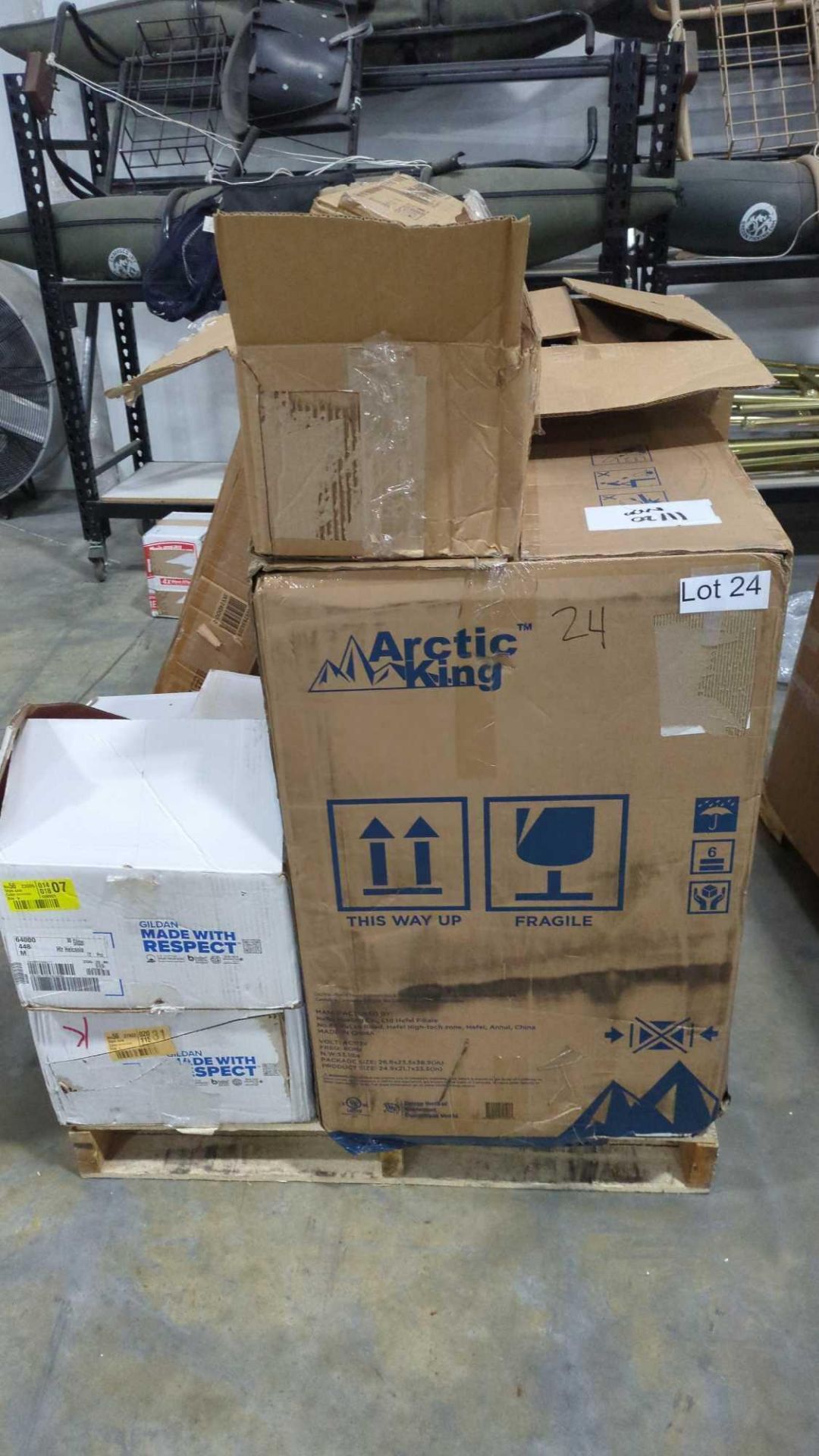 Artic King, Drawer Cabinet, clothing, display, gildan shirts