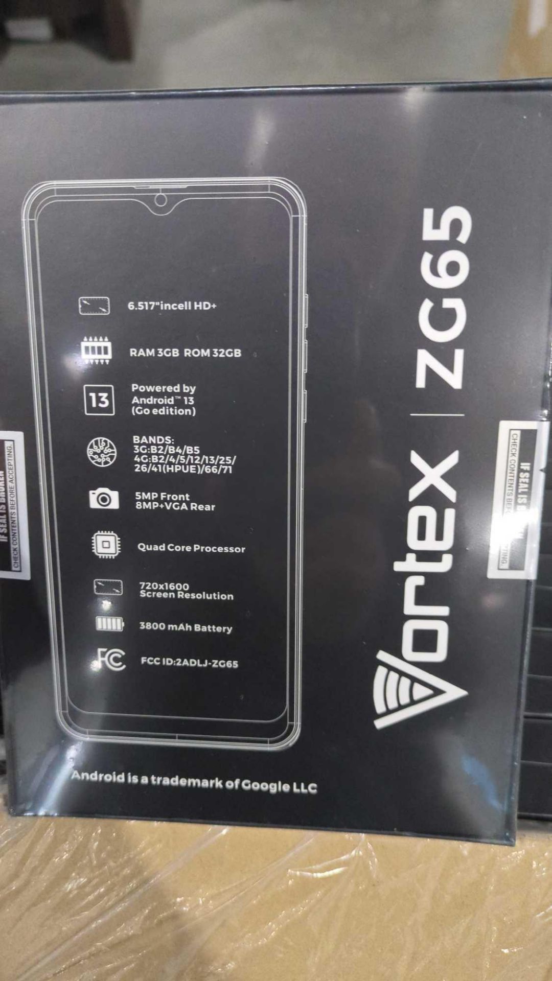 20 Vortex ZG65 phones - Image 2 of 7