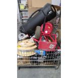 Industrial/Auto- Cable, Dolly, bucket, travel case, motor piece and more