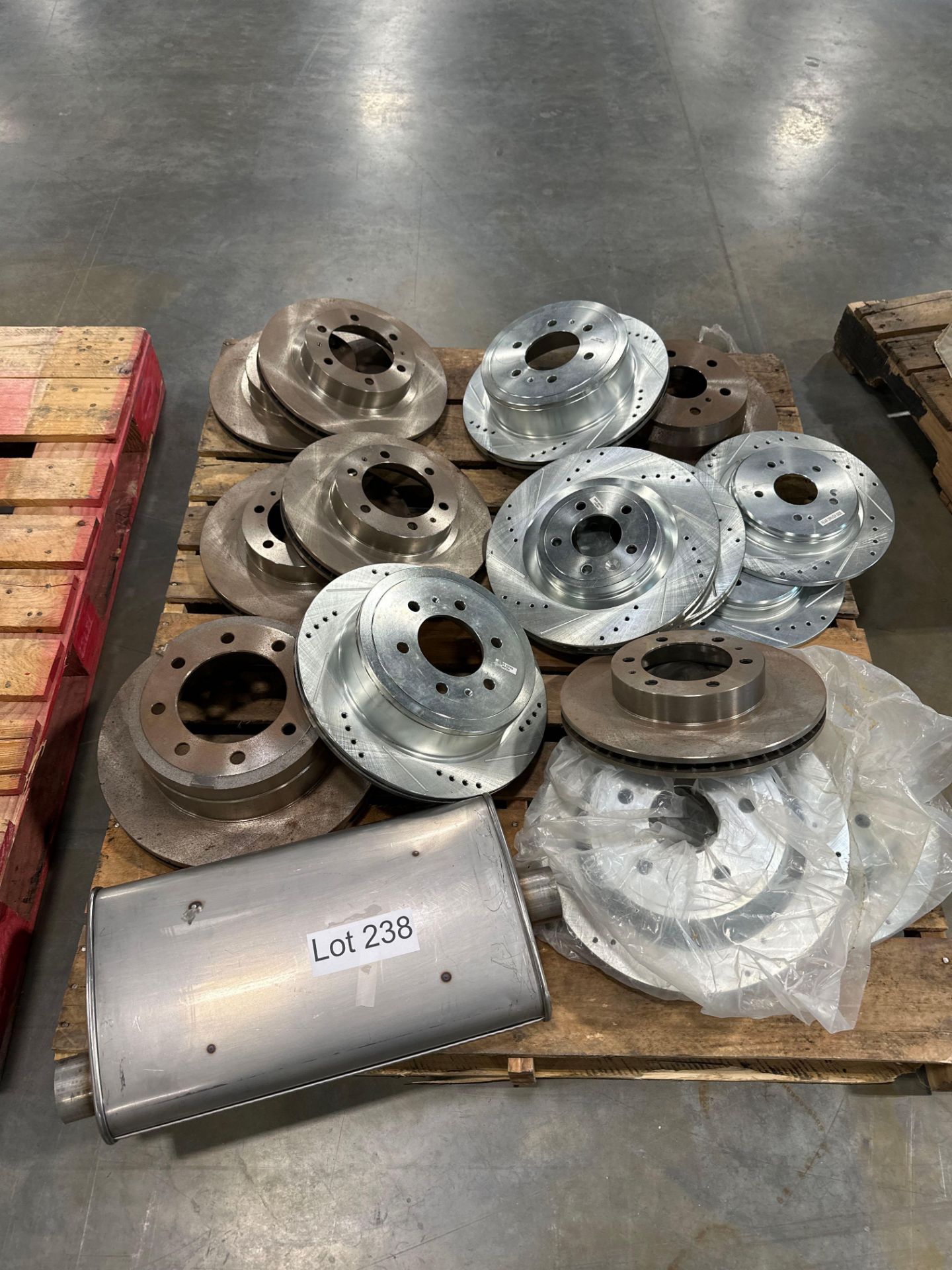 muffler, Brake Rotors discs