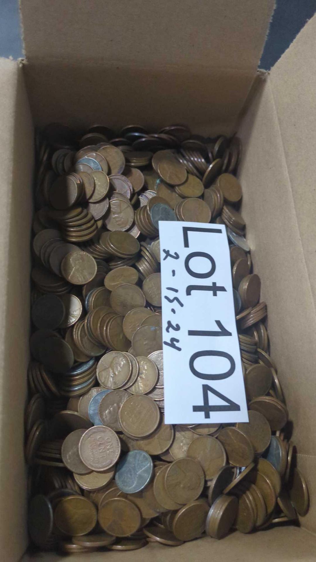 10lbs of unsorted Wheat Pennies - Image 3 of 3