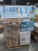 Hisense AC unit, Pool, Saluspa, delux rise desk, rolled mattress, canopy, Artic king and more