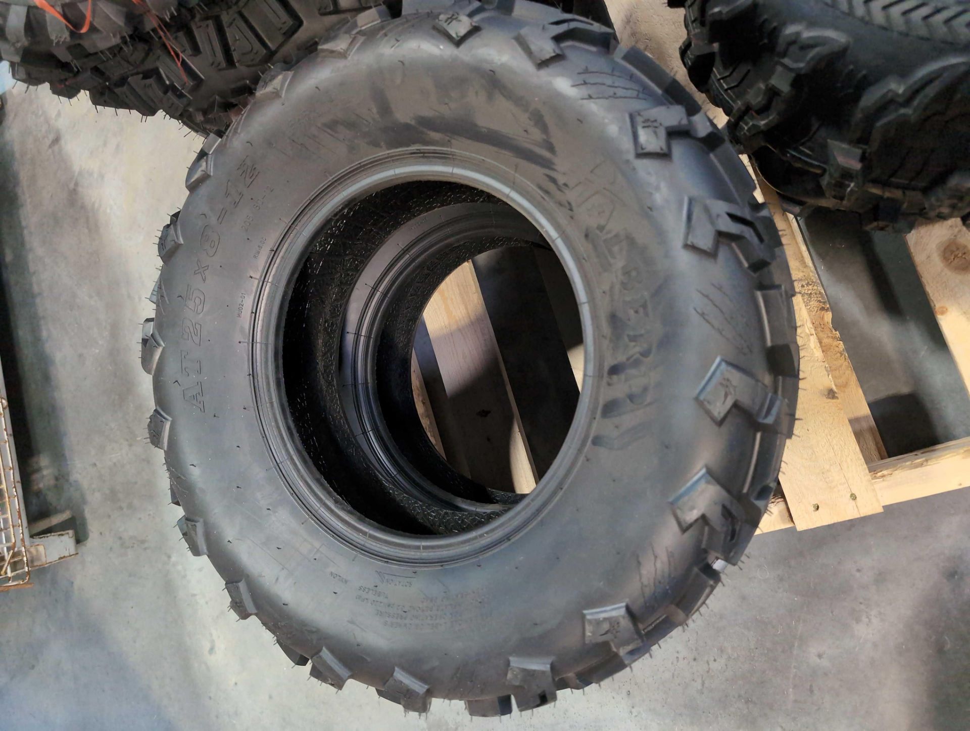 Tires: Bear Claw EX AT2 2x11-10, Halber AT25x8-12 and MASSFX AT 23x11-10 - Image 4 of 8