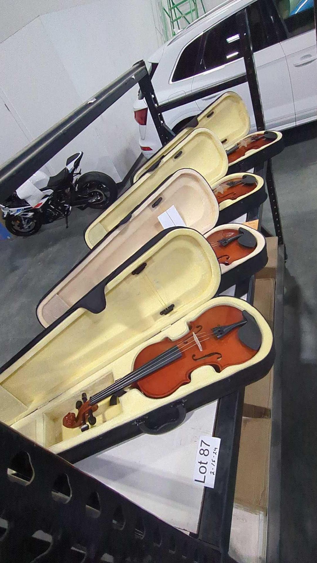 4 Violins 4/4 size - Image 4 of 5