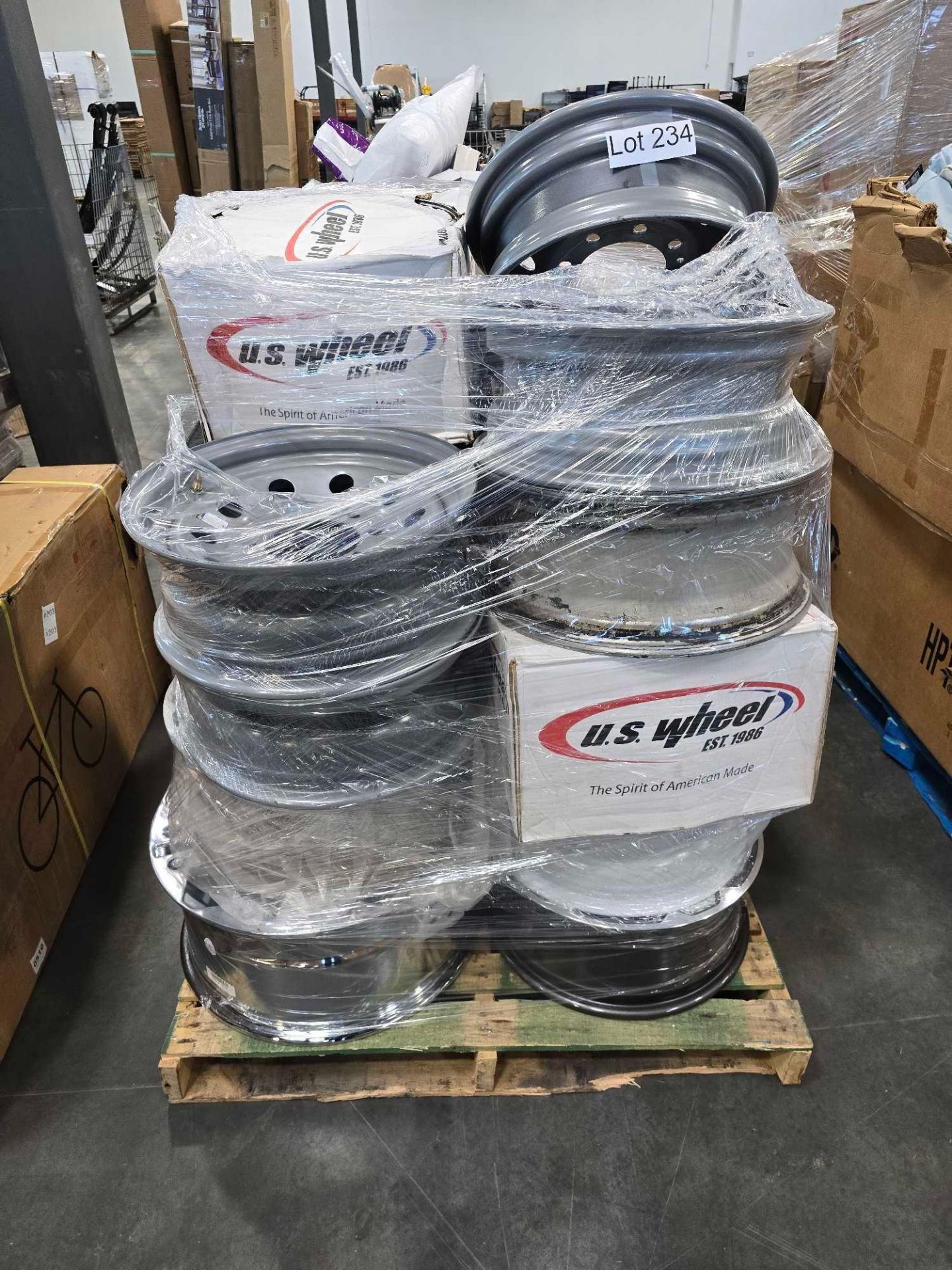 Pallet of Rims