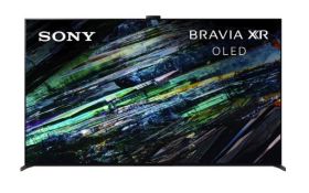 Sony bravia XR master series 65" was tested and is working/turned on, screen appeared to be in great