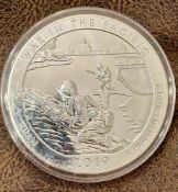 2019 War in the Pacific 5 oz Silver Coin - America The Beautiful