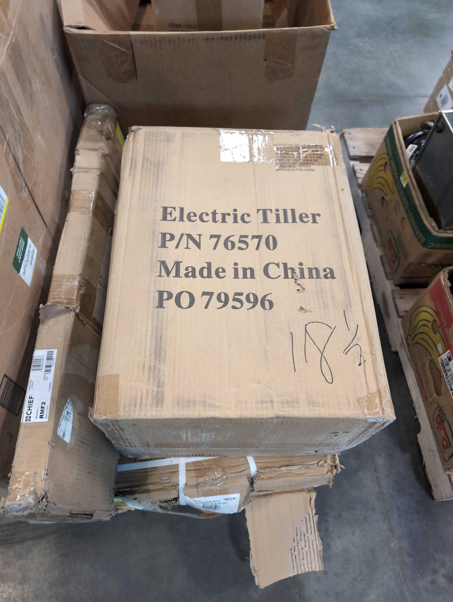 (2) pallets electric tiller, telescope, and misc industrial and auto - Image 8 of 17