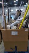 tall multiple rugs shovel sprinkler box and more
