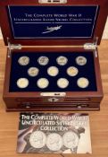The complete World War II uncirculated silver nickel collection