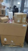 urn, cuisinart, 3 tier stand, light bulbs, deli containers and more