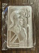 10 oz Britannia Silver Bar -The Royal Mint