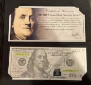 2017 5 gm .999 Silver Currency Strike $100