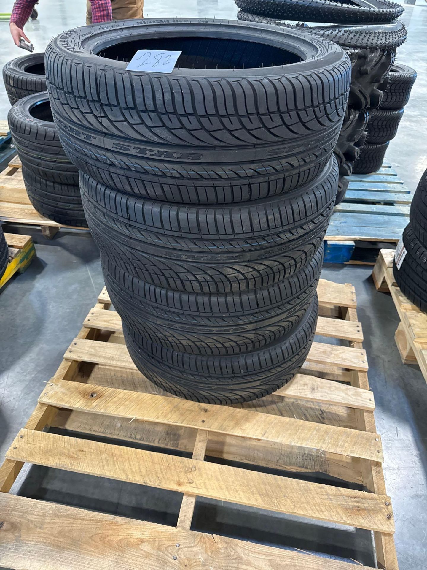 four full -way sportstar tires