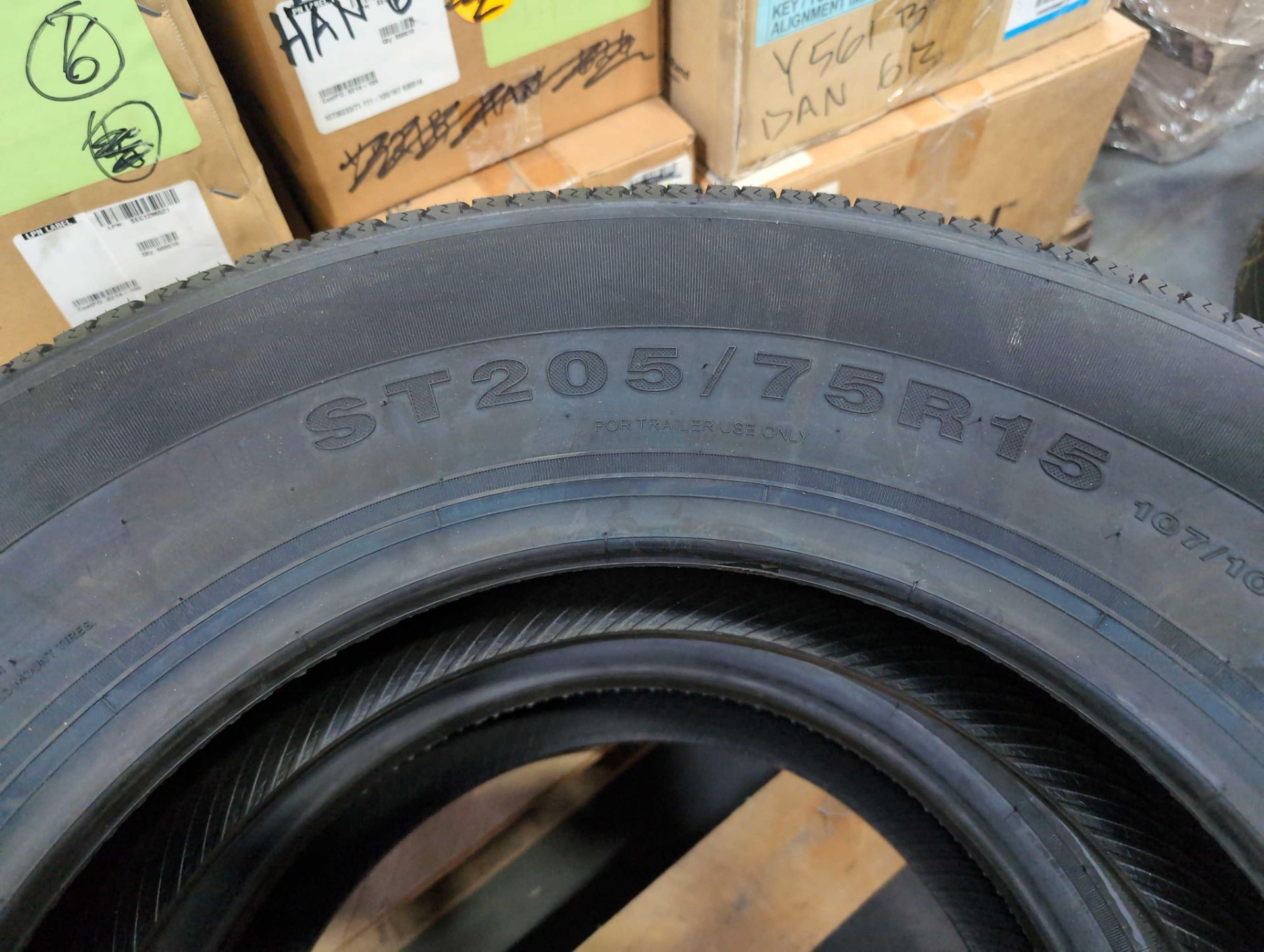 Free country d107 tires and radial st100 high run tires - Image 6 of 6